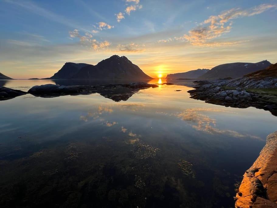 Вилла Lyngvaer Luggombu Kleppstad Экстерьер фото